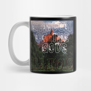 Garden of the gods, Illinois Mug